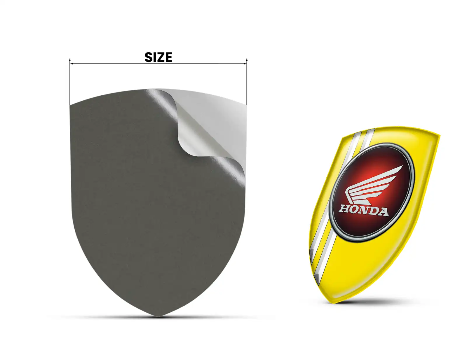 Honda Autocollants Logo Imprimé Pro Max Durable Stylé